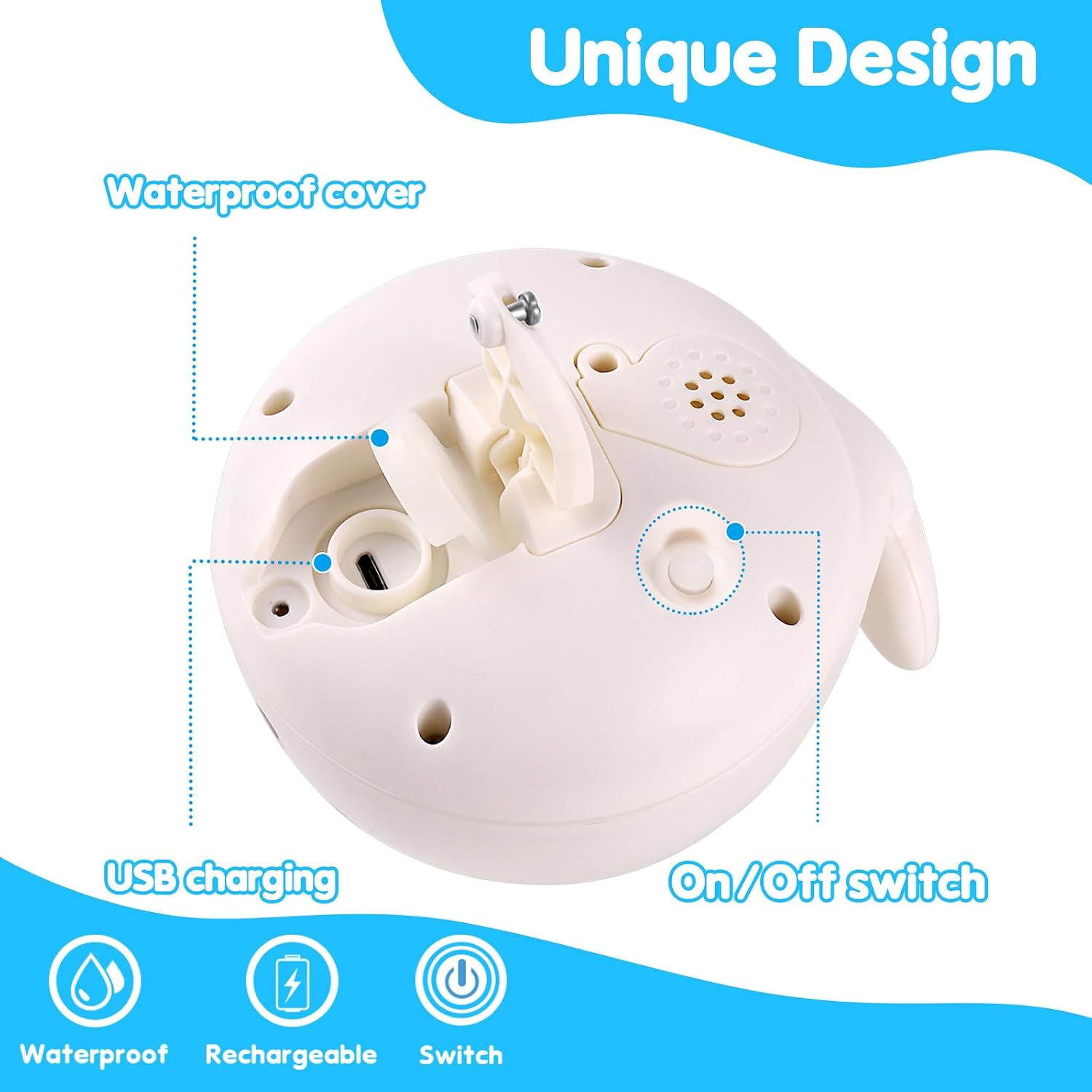 Thumbnail 6 de Light Up Whale Bath Toy for Ages 1-3
