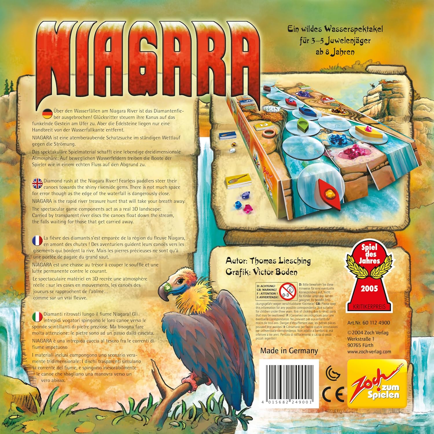 Detalle 2 de Niagara Spiel 2005 ab 8 Jahren