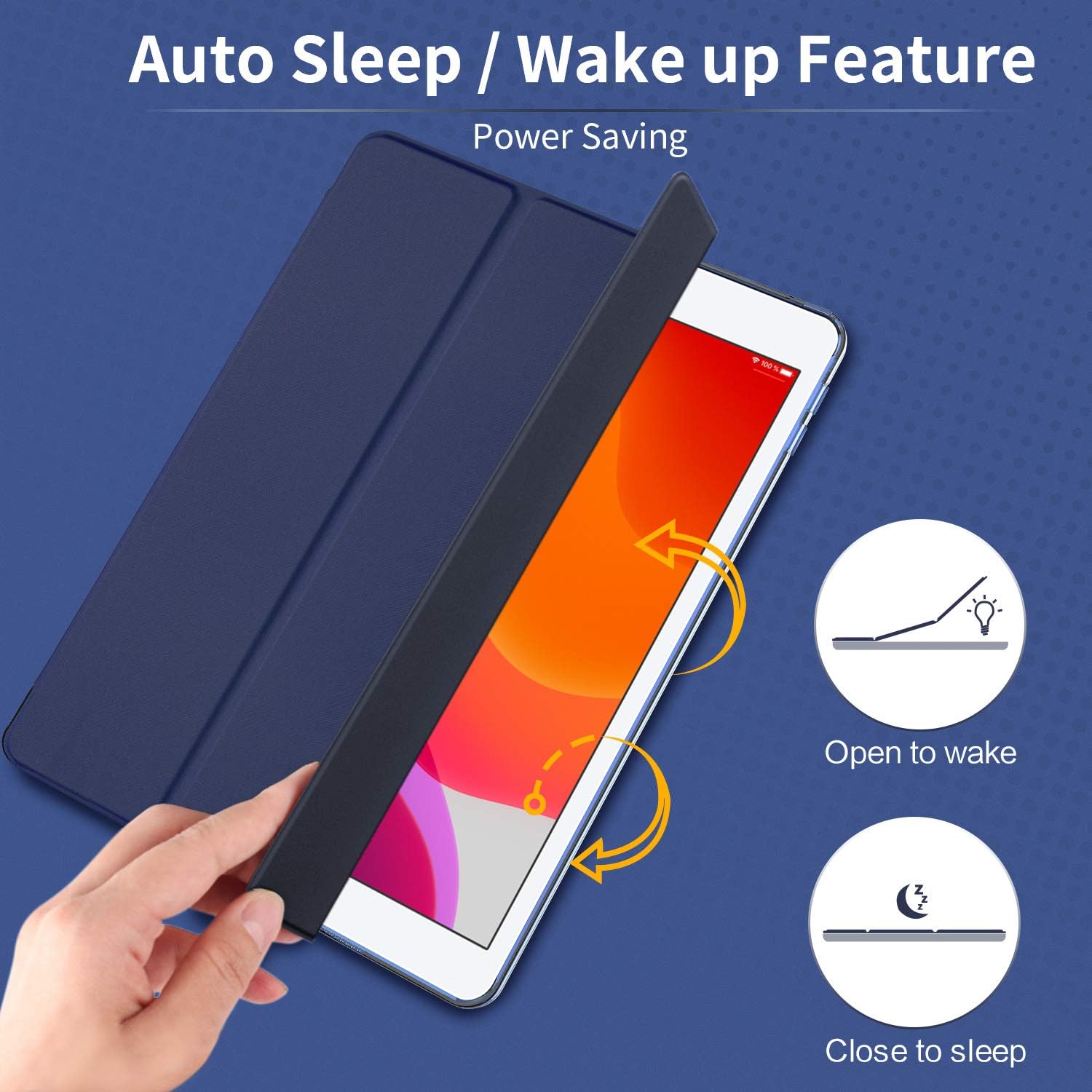 Detalle 1 de EasyAcc Cover custodia iPad 9,7 2018 6a Gen