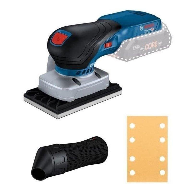 Detalle de Bosch Professional GSS 18V-13 Inalámbrica: lijadora vibratoria para acabados limpios sin cables