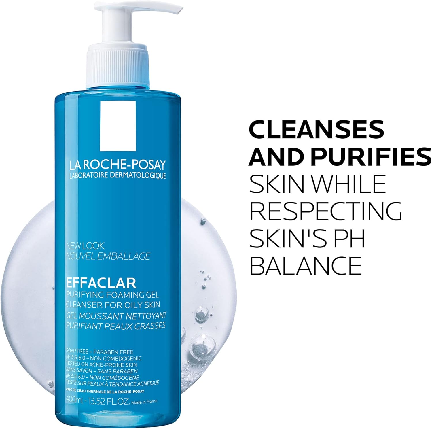 Thumbnail 2 de La Roche-Posay Effaclar Gel Limpiador 400 ml