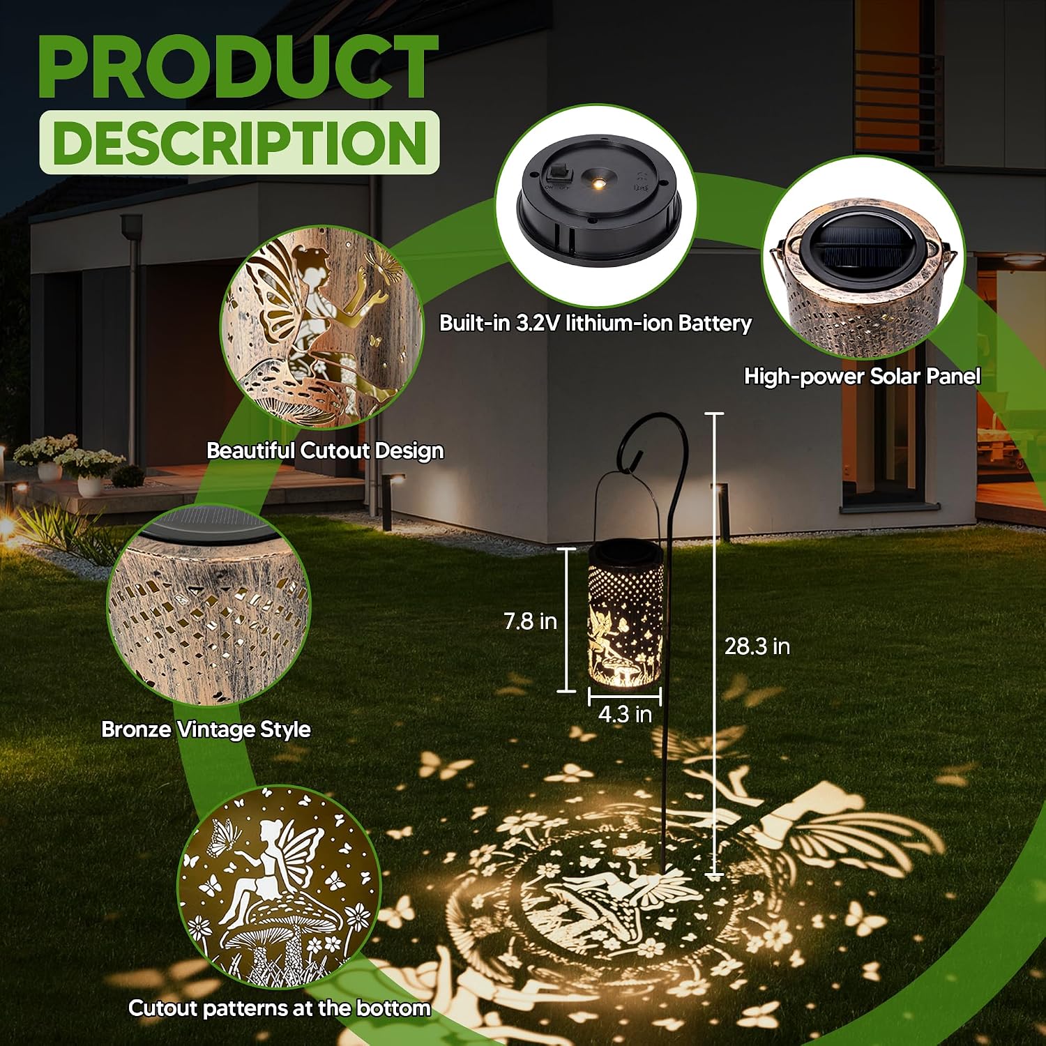 Detalle 2 de Freekite Solar Lanterns 2 Pack, IP65