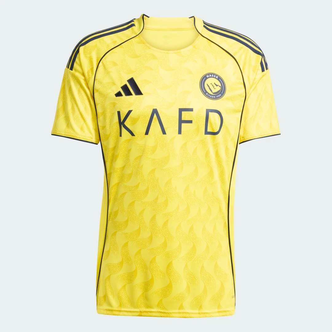 Thumbnail 3 de Camiseta primera equipación Al Nassr FC 25/26 de Adidas – Amarillo