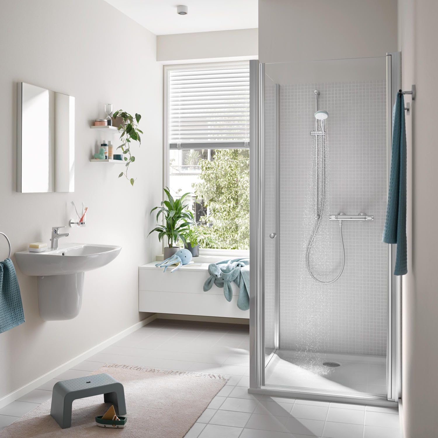 Thumbnail 5 de GROHE Precision Flow Thermostat-Duscharmatur, wassersparend, Chrom (34840000)