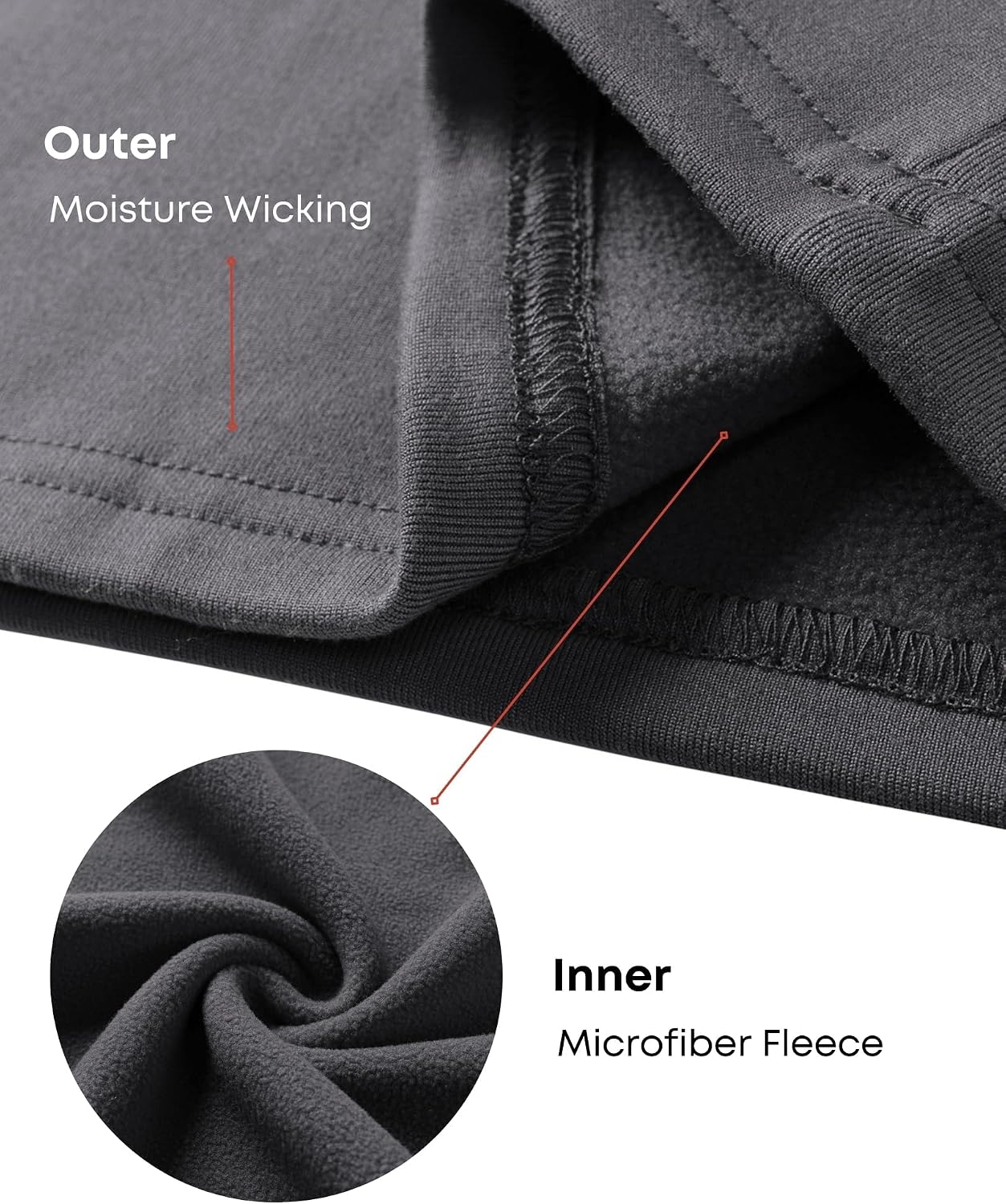 Detalle de Arshiner intimo termico bambino in 2 pezzi (pantaloni e maglia) in tessuto morbido 95% poliestere + 5% elastan, 5–12 anni