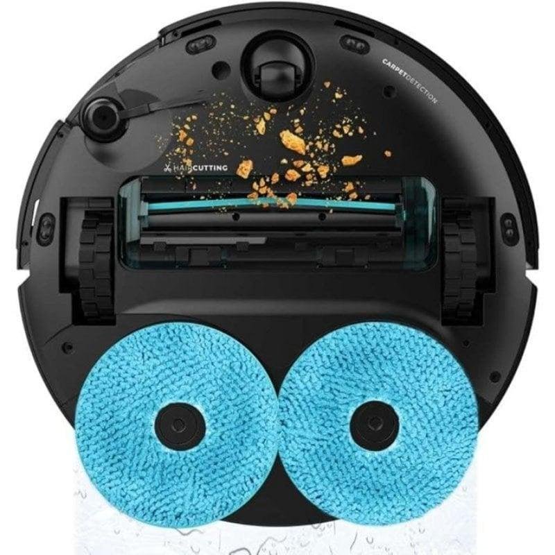 Detalle de Cecotec Conga X100: Robot aspirador y fregasuelos con autovaciado, IA, láser y 20.000 Pa