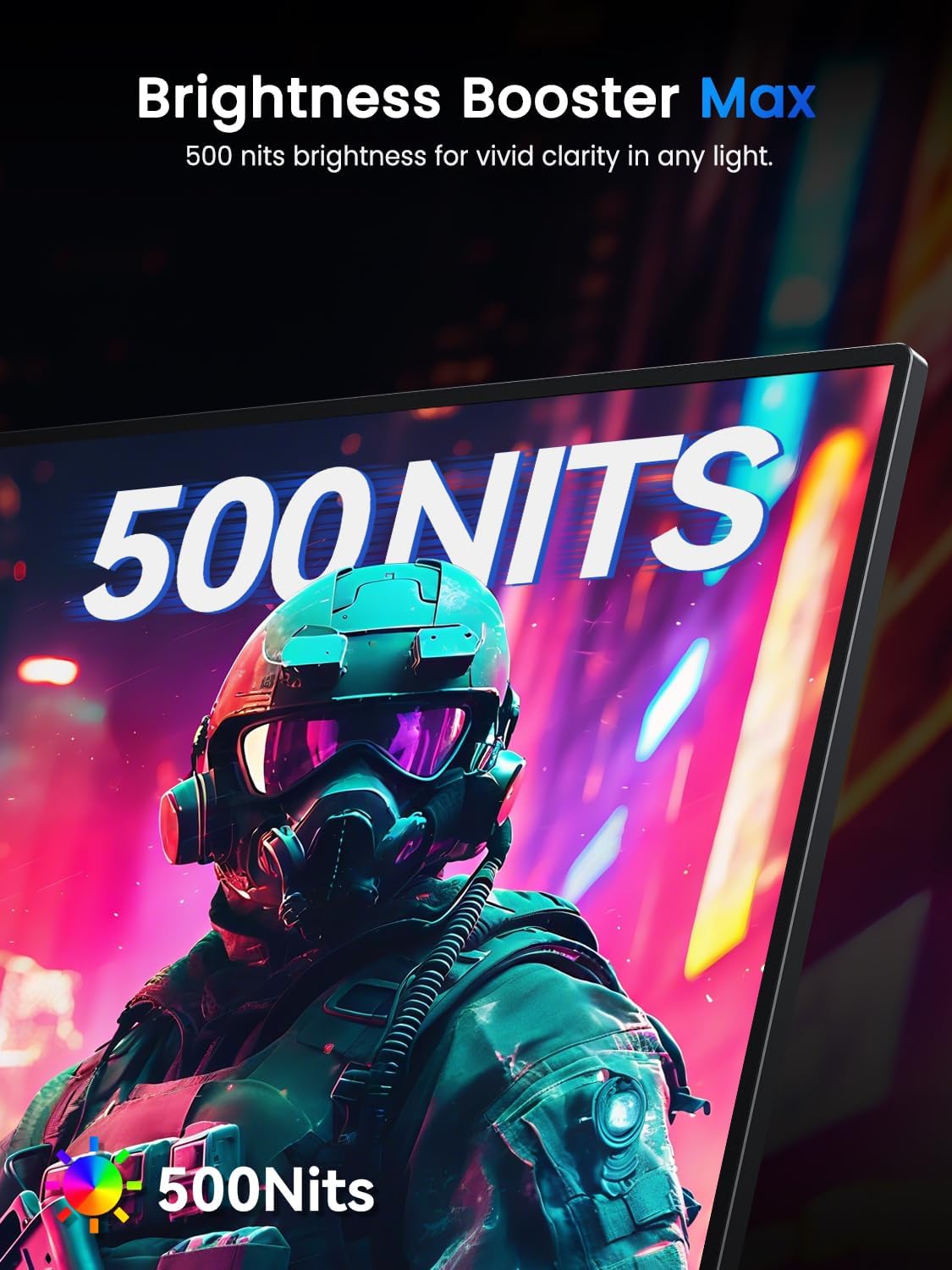 Detalle 1 de UPERFECT 24,5 Zoll 2K 165Hz Portable Monitor