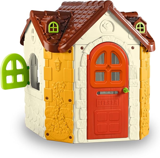 FEBER Fancy House 🏠 Casita Espaciosa para Niños 3-8 Años
