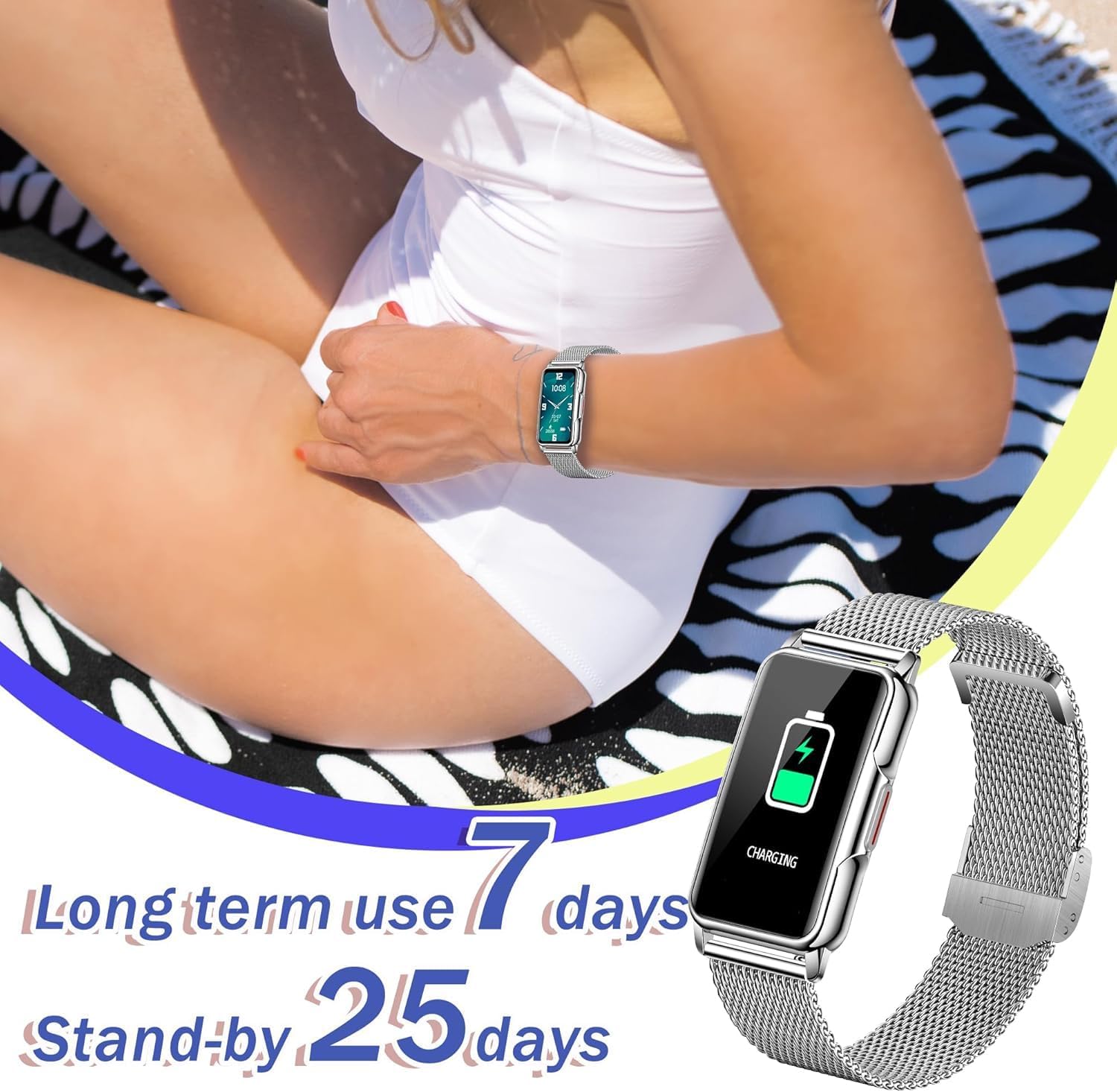 Thumbnail 6 de Reloj Inteligente 1,47" 126+ deportes Smartwatch
