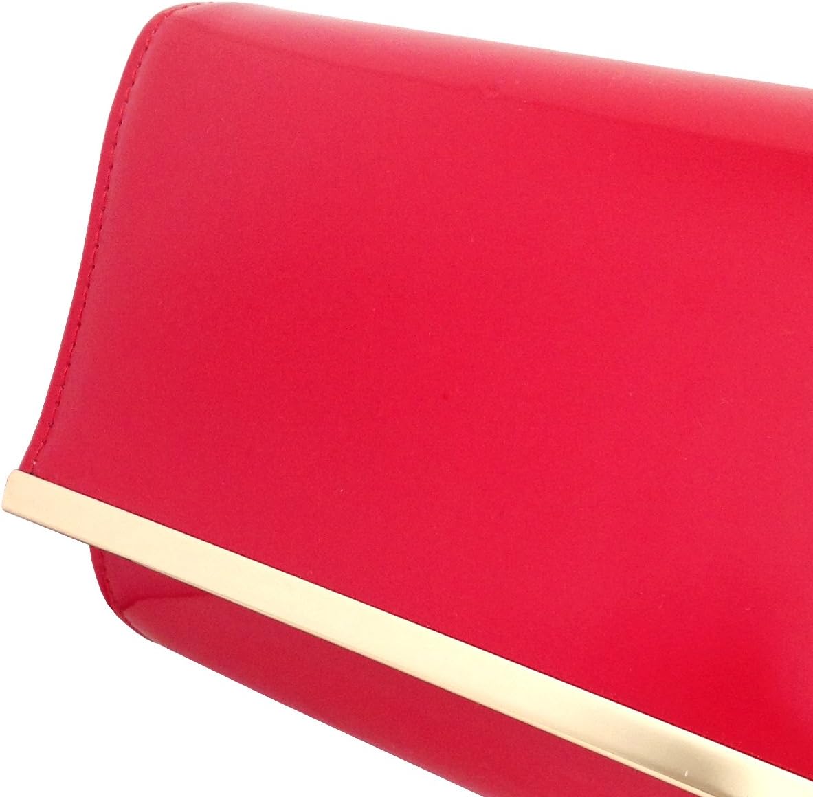 Detalle 2 de JNB Faux Patent Leather Clutch