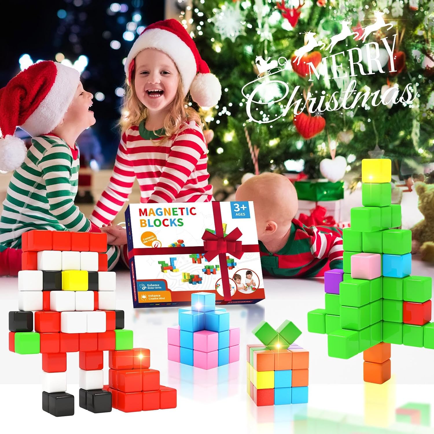 Thumbnail 6 de Hiwawind 40pcs Magnetic Blocks 🧩