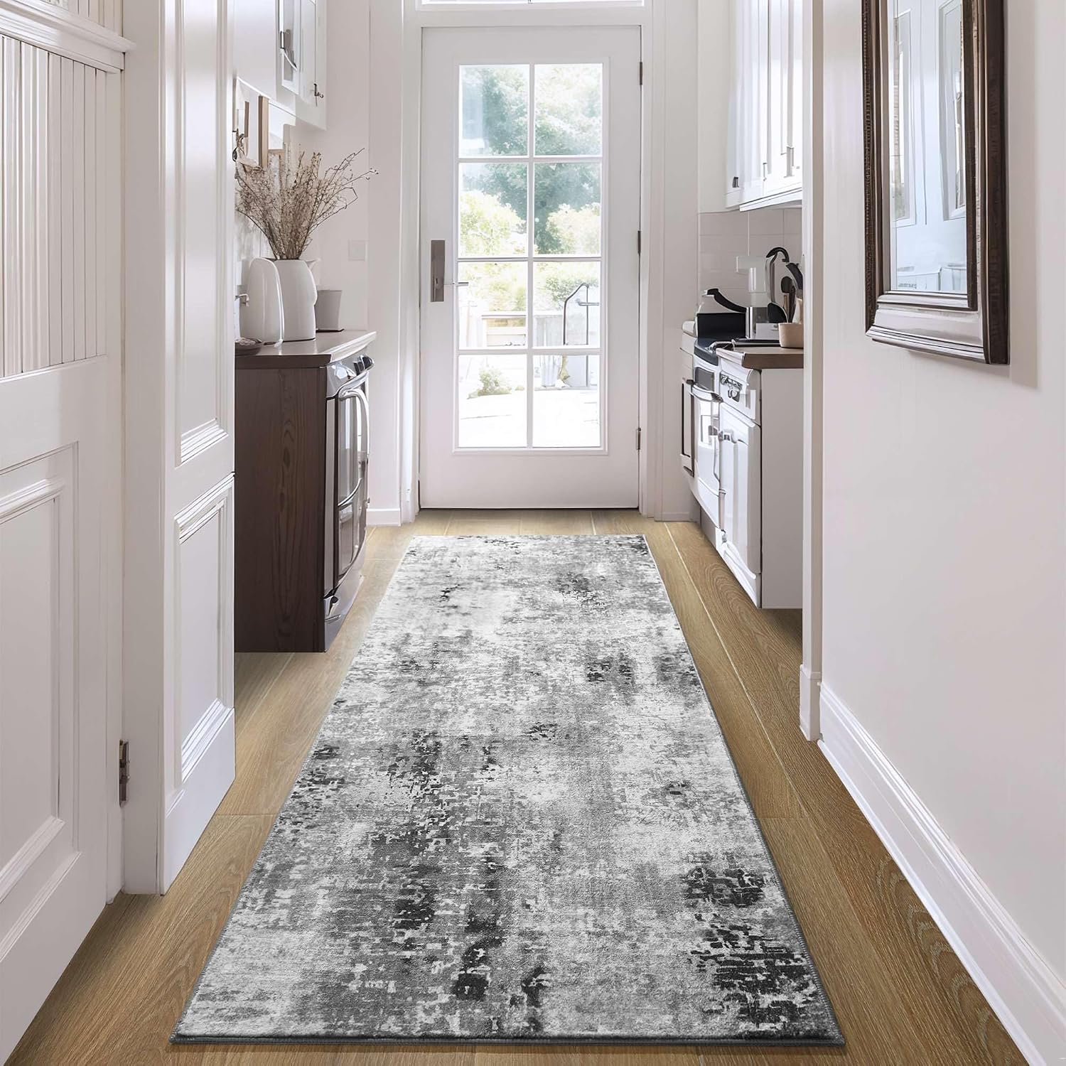Detalle de Runner Rug 2'6x8 Non-Slip 🏡