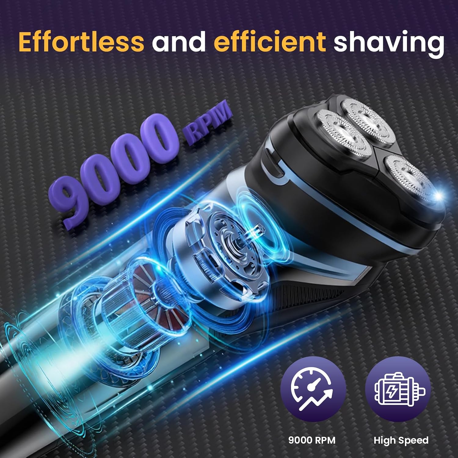 Thumbnail 4 de Skycool Electric Razor for Men Cordless