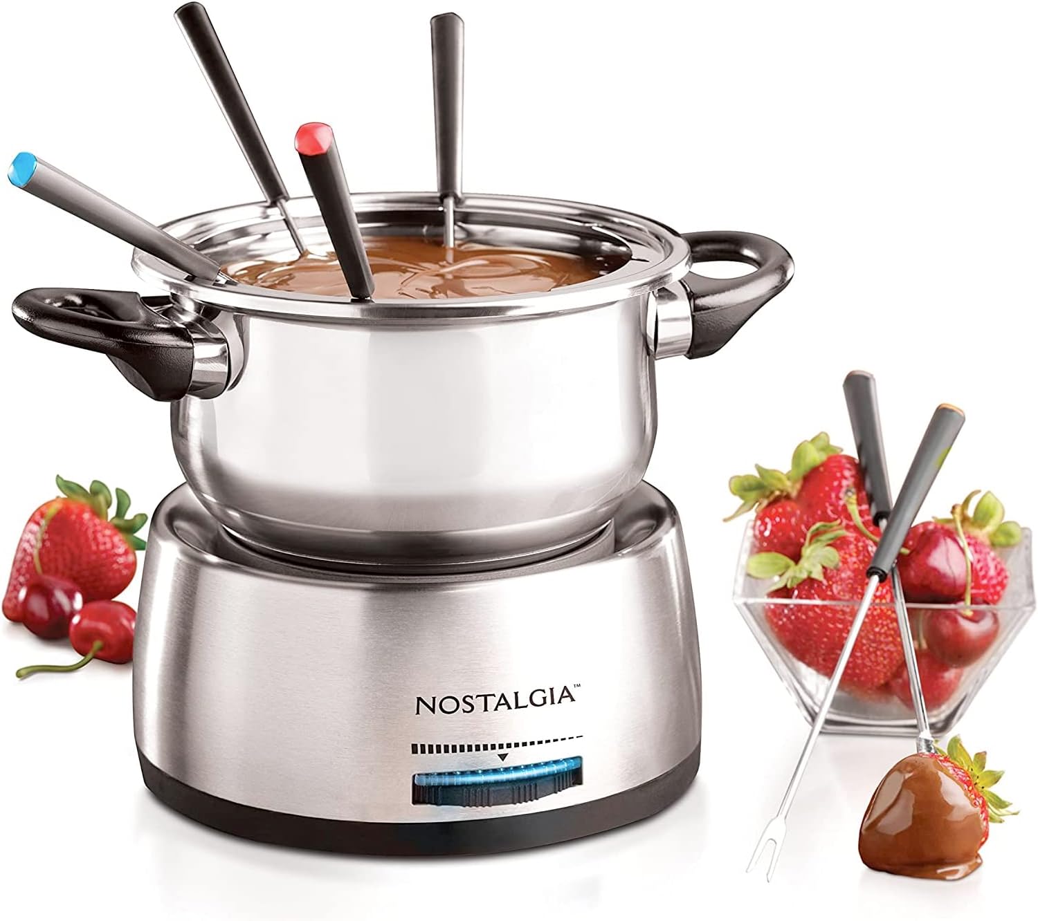 Detalle de Nostalgia 6-Cup Electric Fondue 1.5 qt 🍽