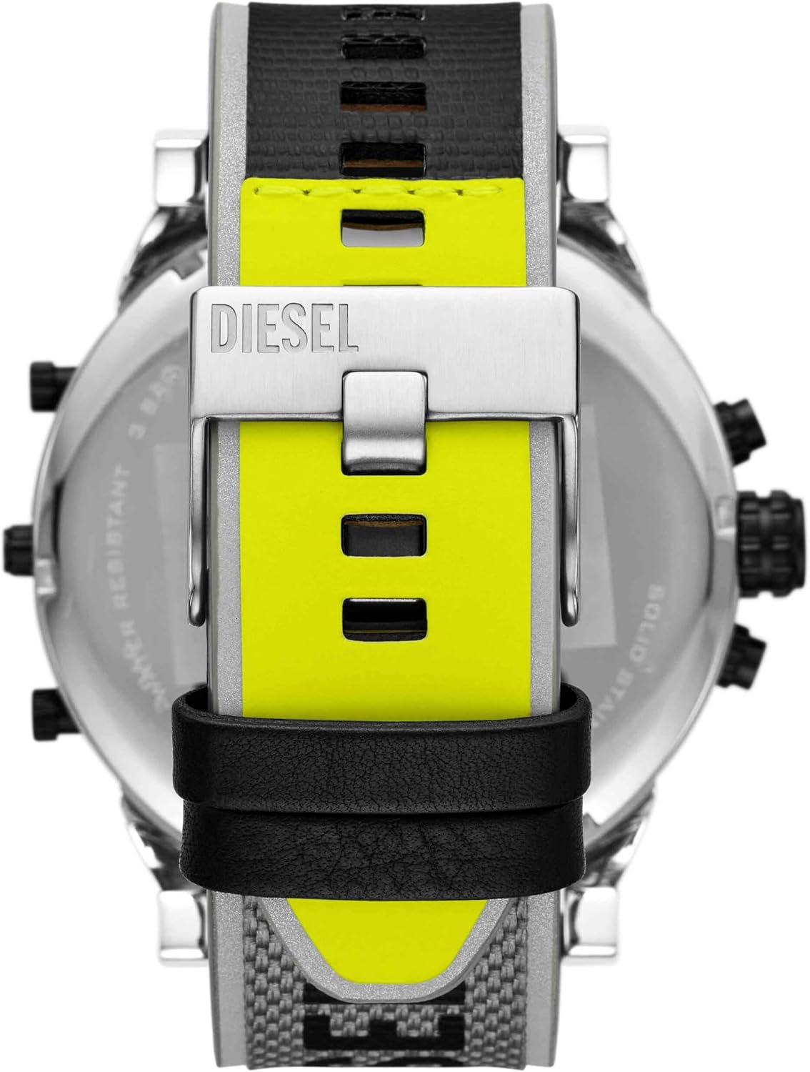 Detalle de Diesel Mr. Daddy Herren-Uhr mit Quarzwerk & Chronographenanzeige – 57 mm Gehäuse