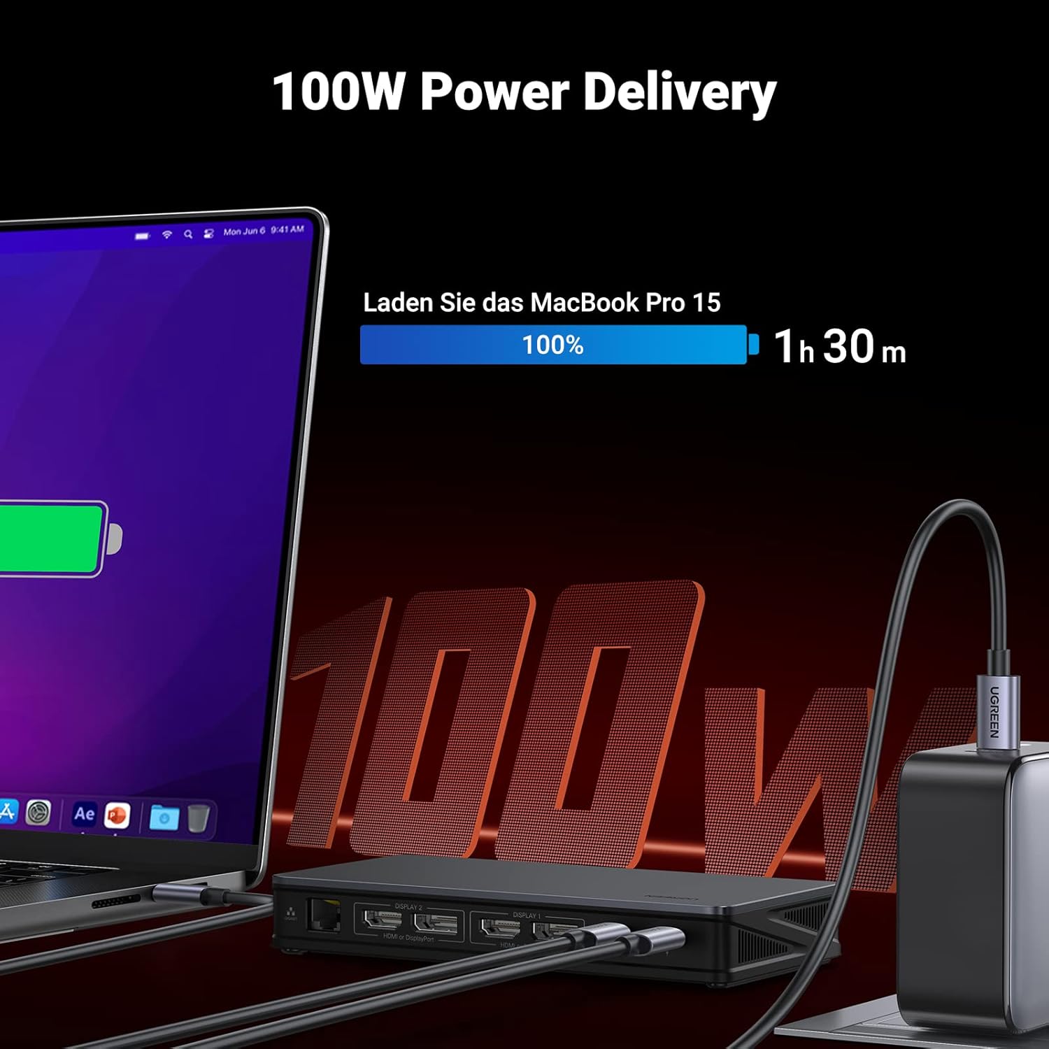 Thumbnail 6 de UGREEN Revodok Pro 209 Dockingstation 4K@60Hz für Mac & PC