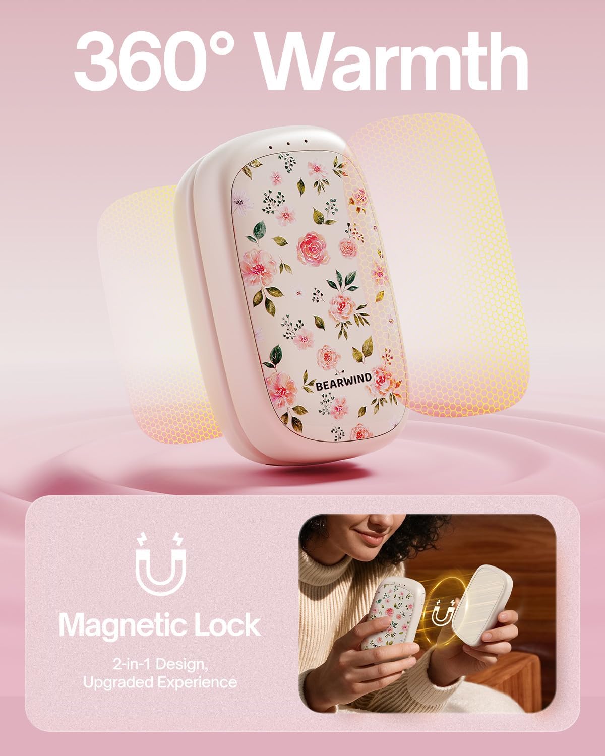 Detalle de Bearwind Rechargeable Hand Warmers 2-Pack