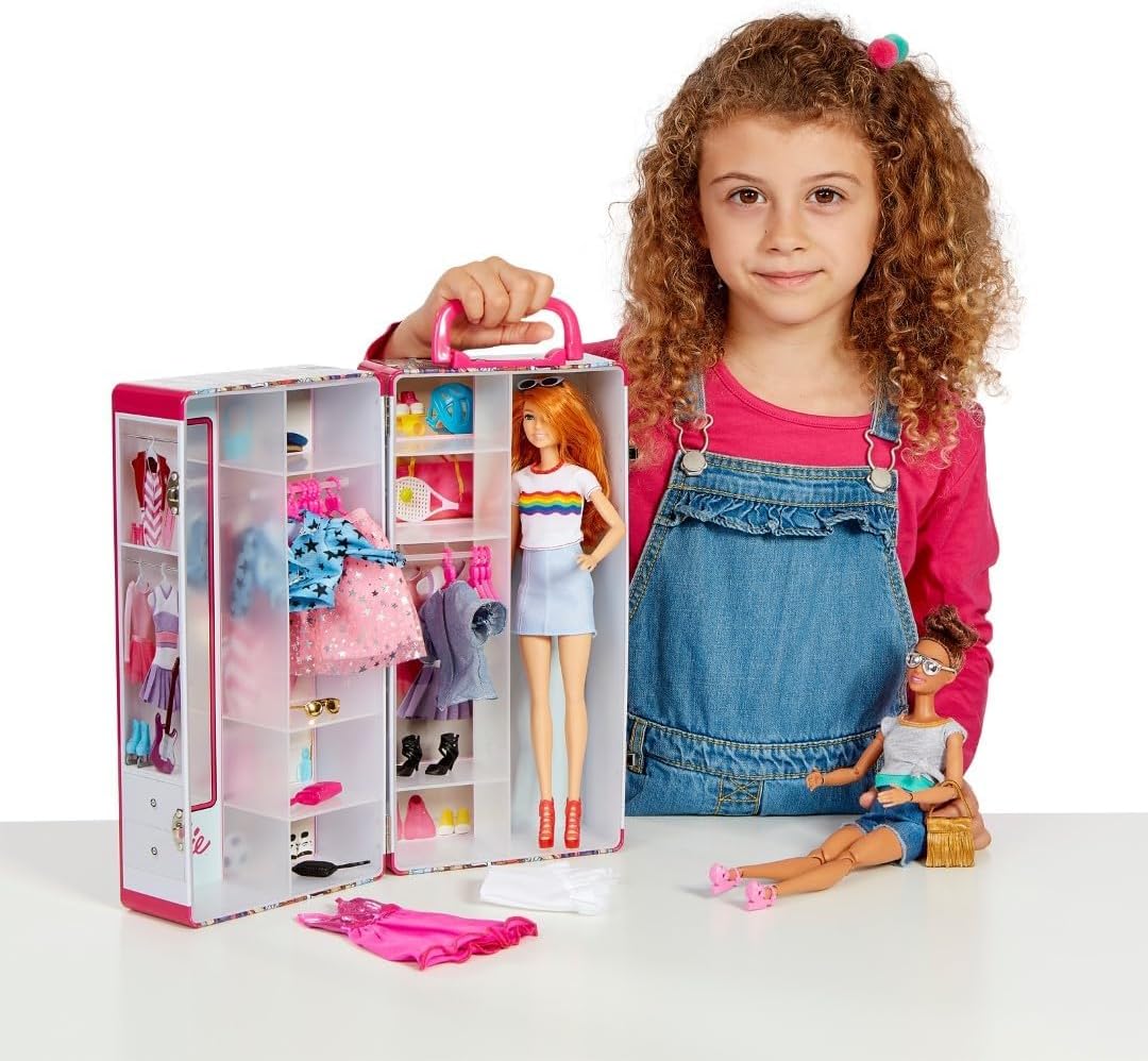 Detalle 2 de Theo Klein 5801 Barbie Mallette Armoire