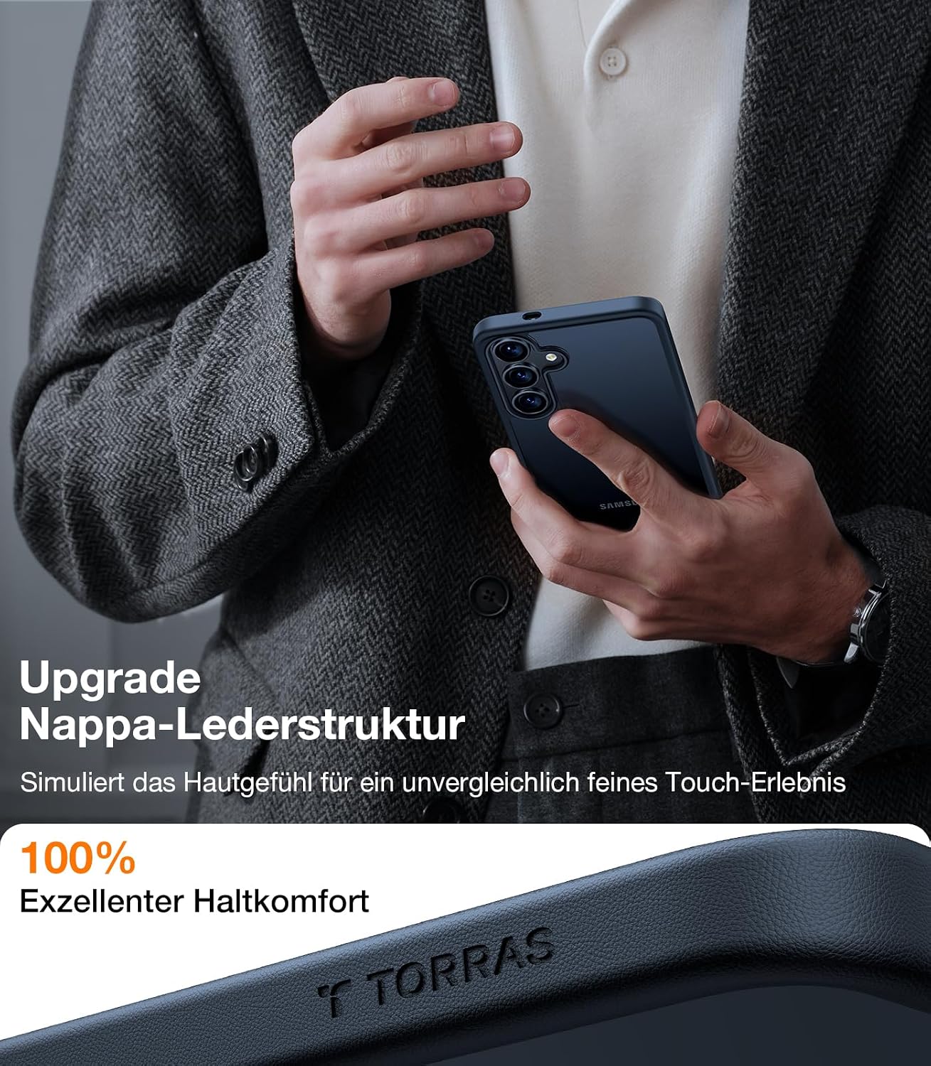 Thumbnail 6 de TORRAS Galaxy S25 Hülle Schutzhülle 360° Schutz