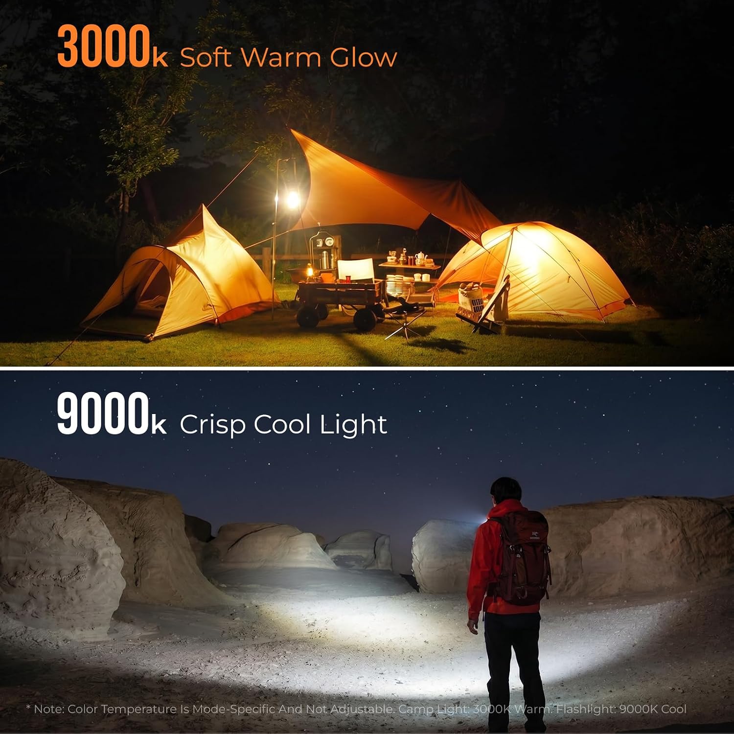 Thumbnail 6 de FLEXTAILGEAR ZL650cht Zero Lantern LED Camping Lantern, 300 Lumens, USB-C