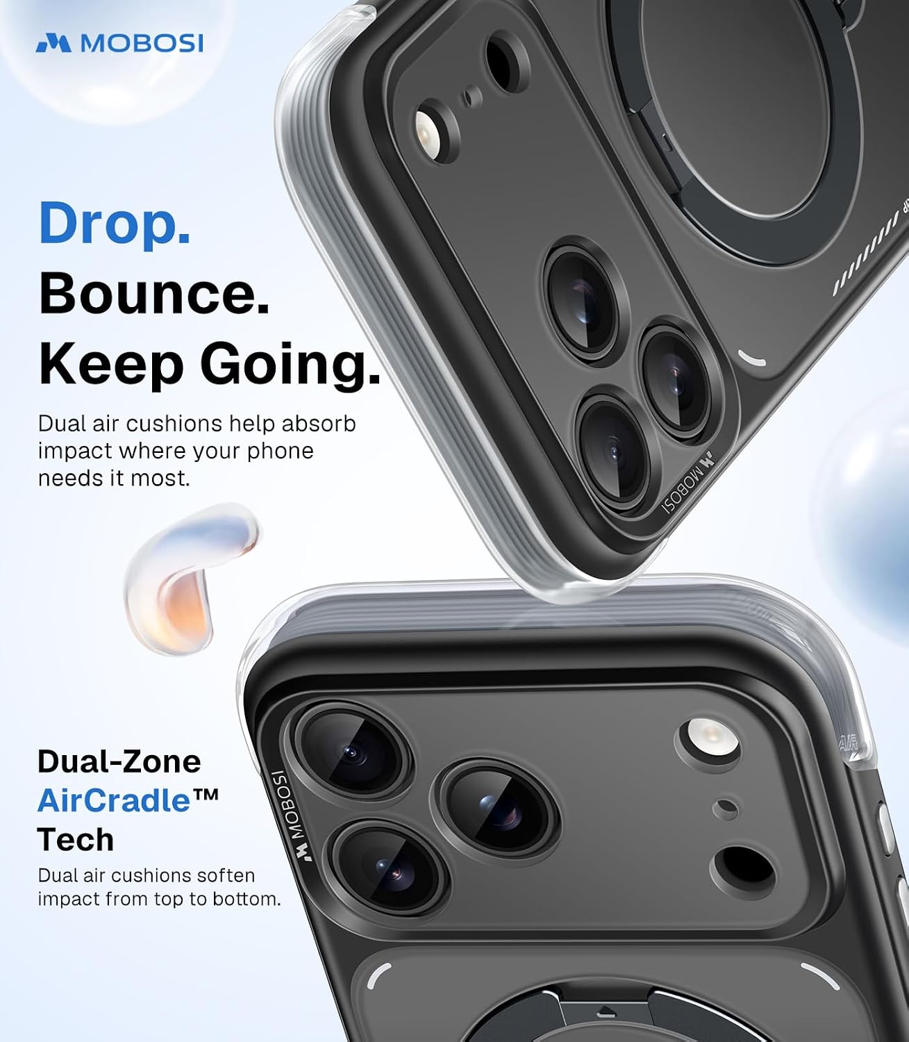 Detalle de AirCradle iPhone Case for iPhone 17 Pro Max
