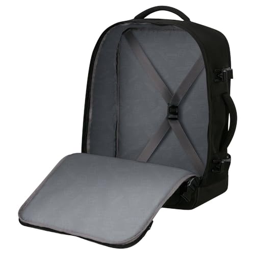 Detalle de American Tourister Take2Cabin - Easyjet Bolsa de Cabina M Underseat (36 x 20 x 45 cm) en Negro