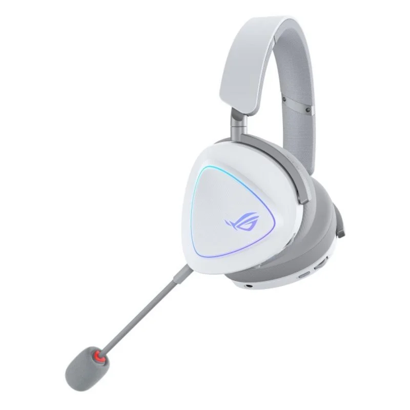 Detalle 2 de ASUS ROG Delta II Inalámbrico/Alámbrico: auriculares gaming con 140 h de autonomía y iluminación RGB