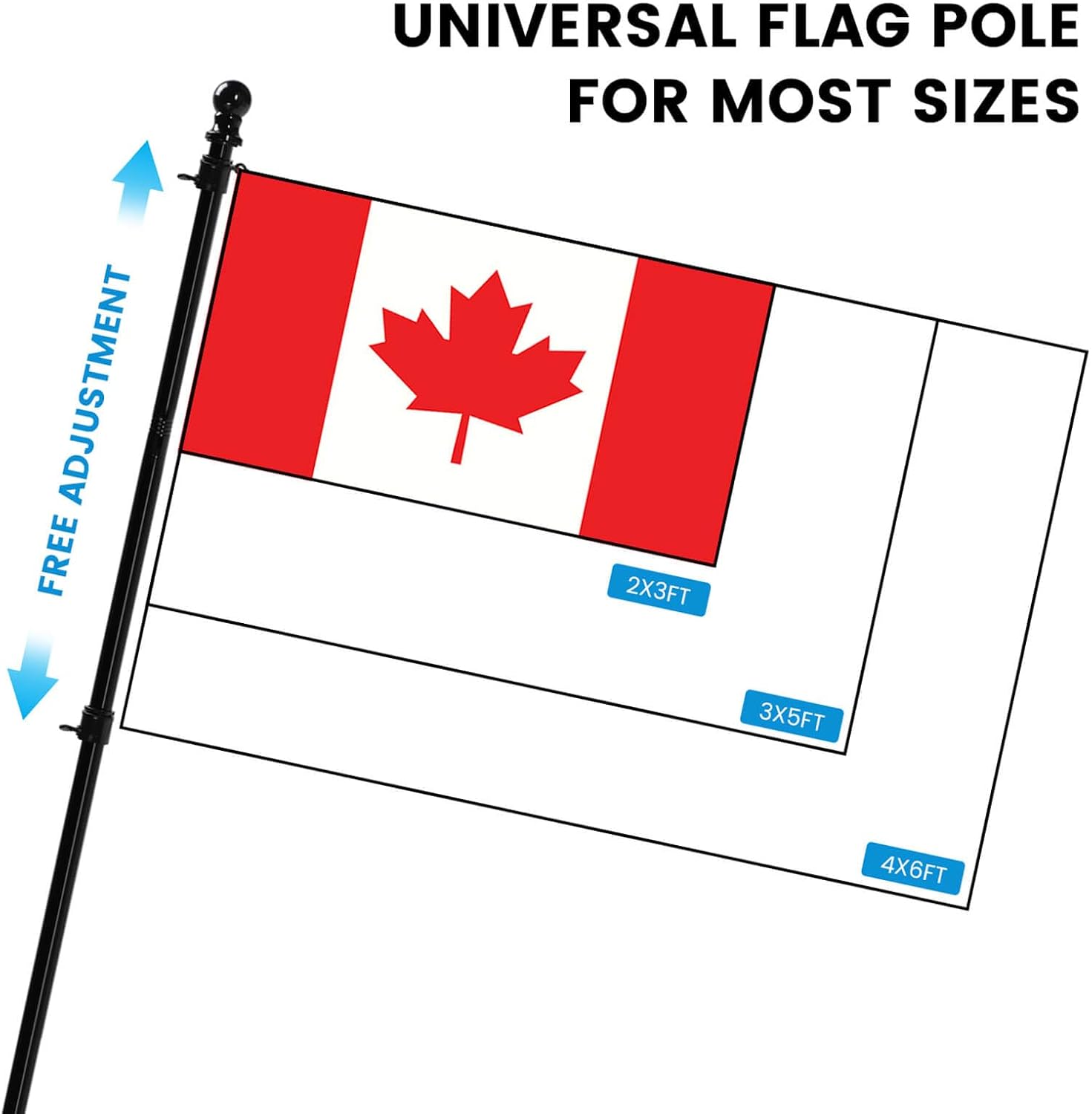 Detalle 2 de Rohseson Flag Pole Kit 6 FT