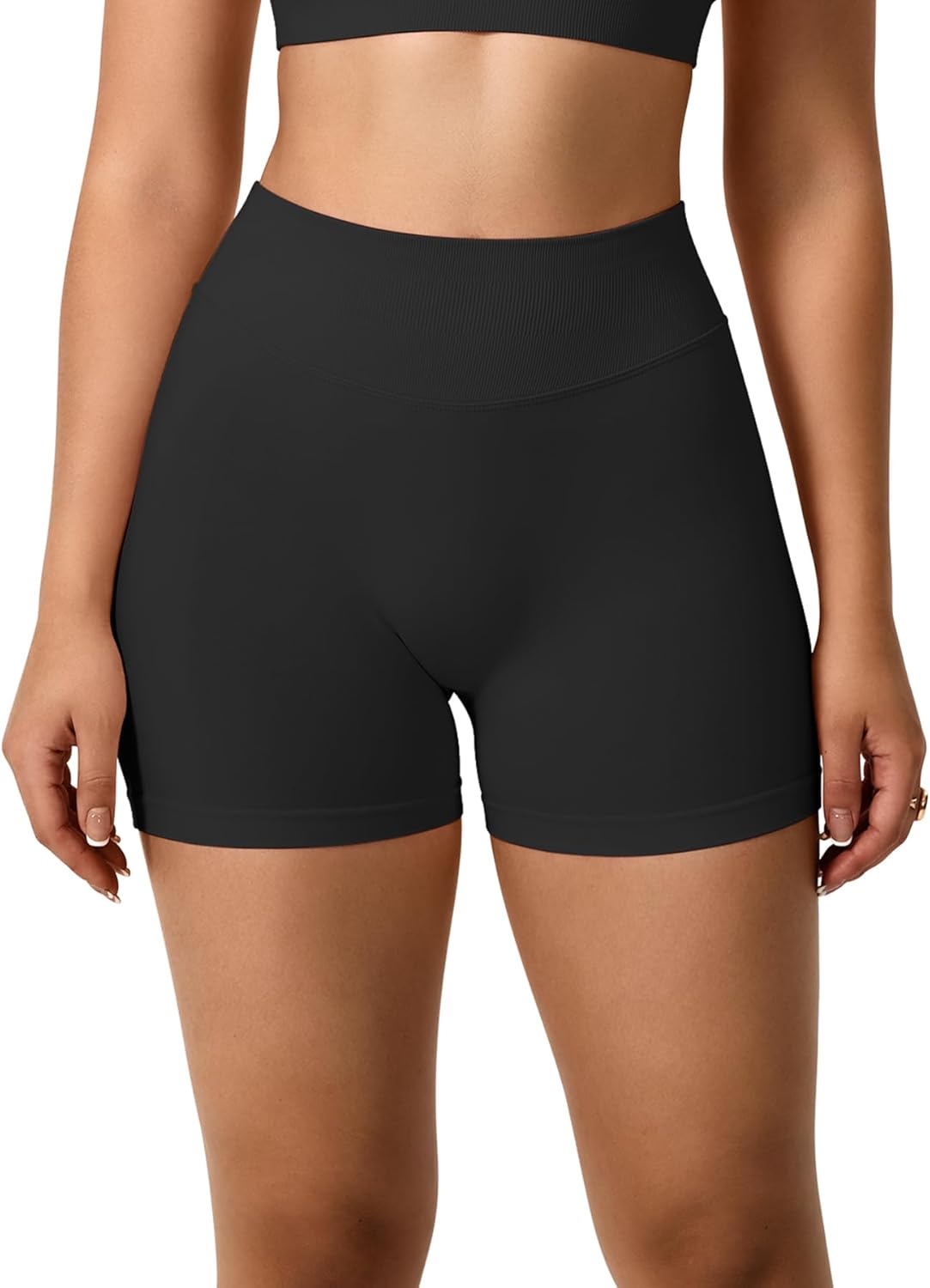 Thumbnail 2 de TAYOEA Sport-Shorts Damen Scrunch – kurze Push-up/Butt-Lifting Gym Short mit nahtlosem Design