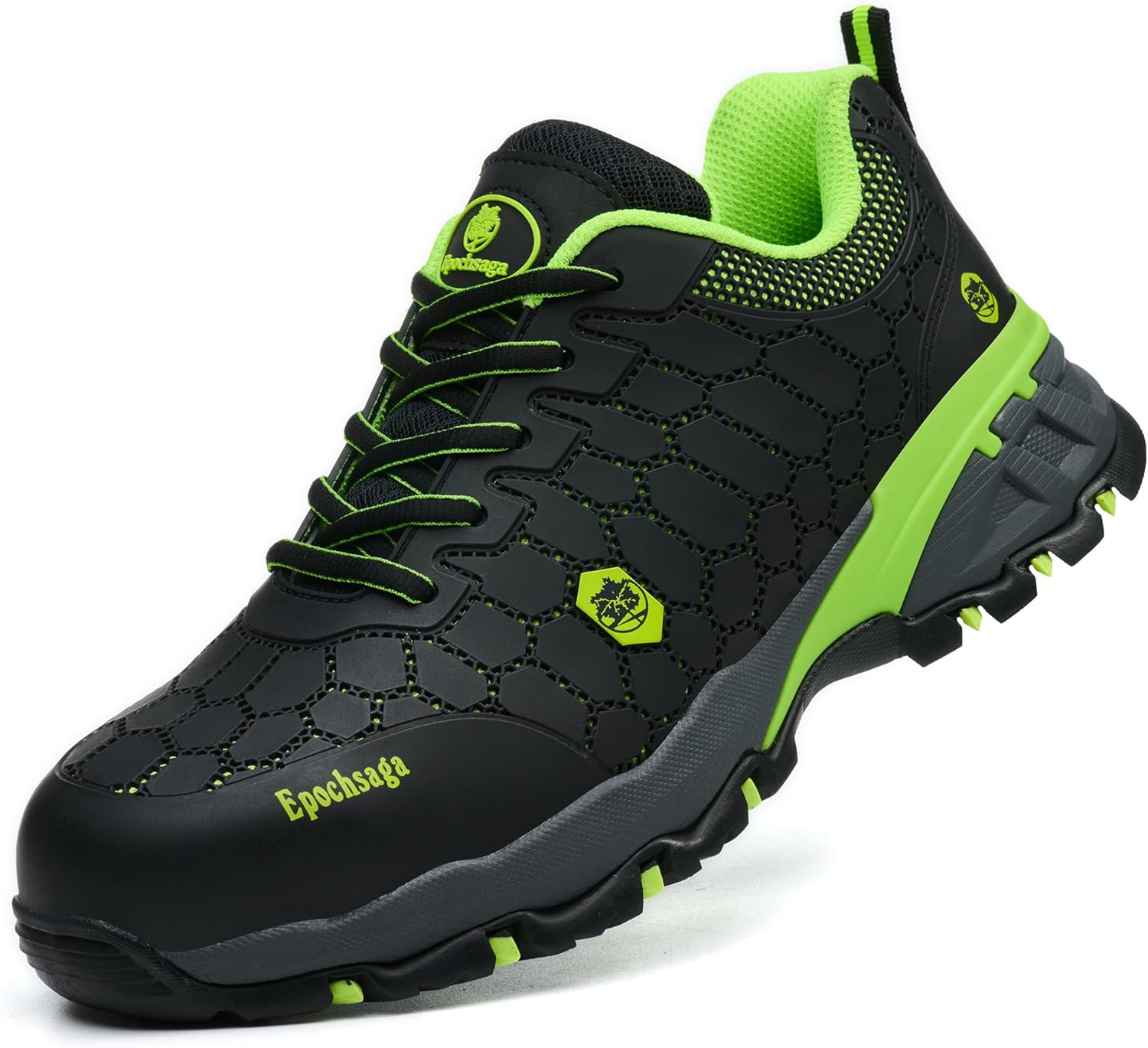 Thumbnail 3 de Epochsaga Scarpe antinfortunistiche da uomo con puntale in acciaio e suola antiscivolo per edilizia e industria