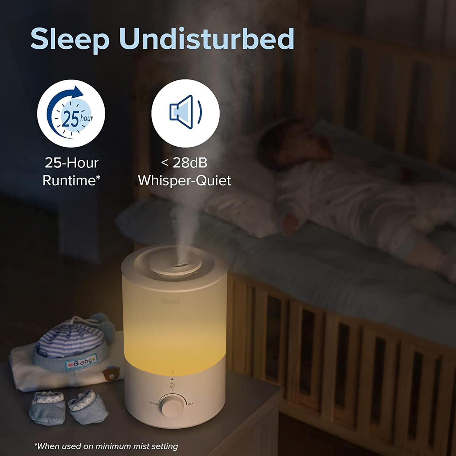 Thumbnail 3 de LEVOIT Humidifier 3L for Large Rooms 🌫