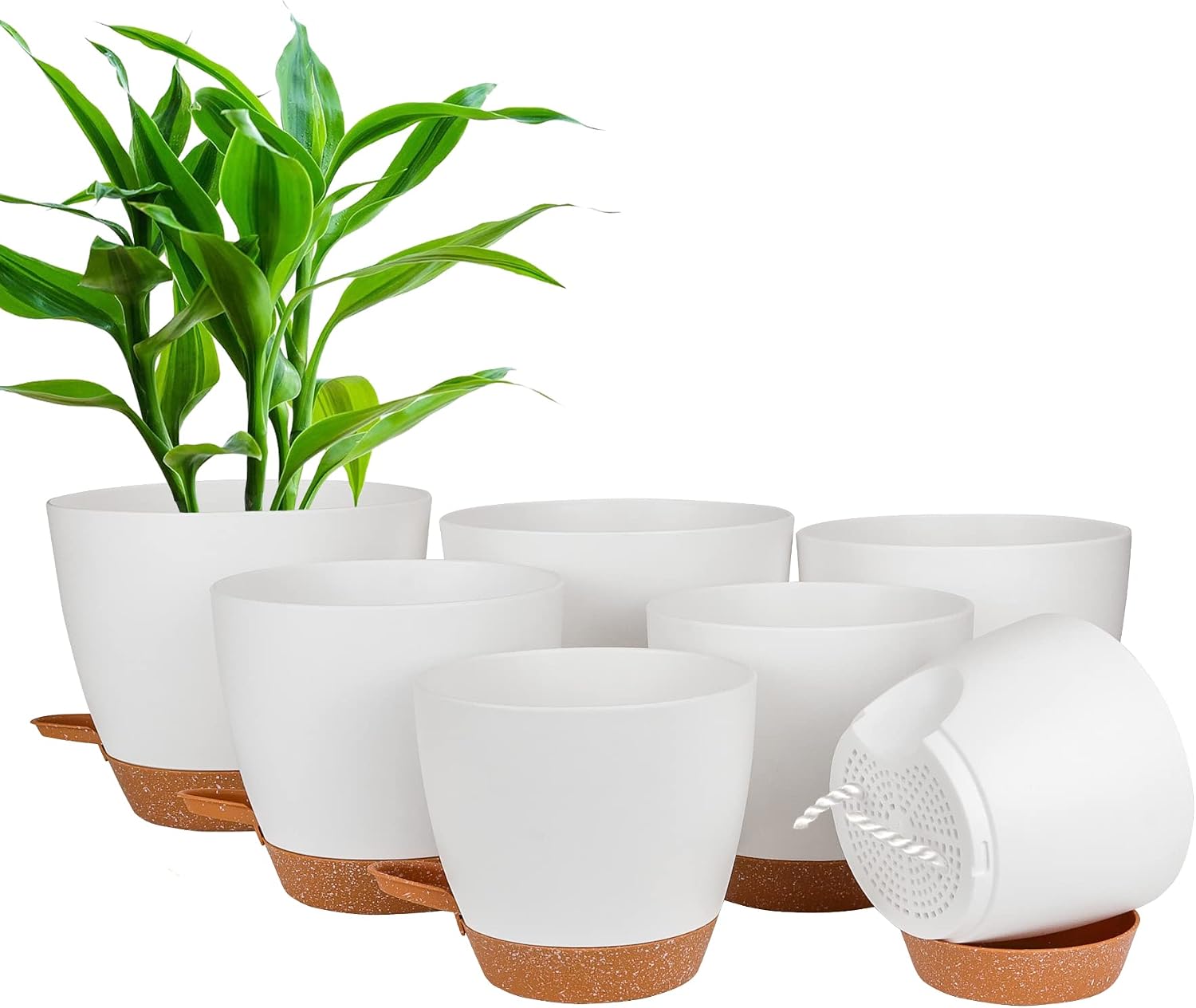Detalle de CSYY Plant Pots Indoor 7-Pack