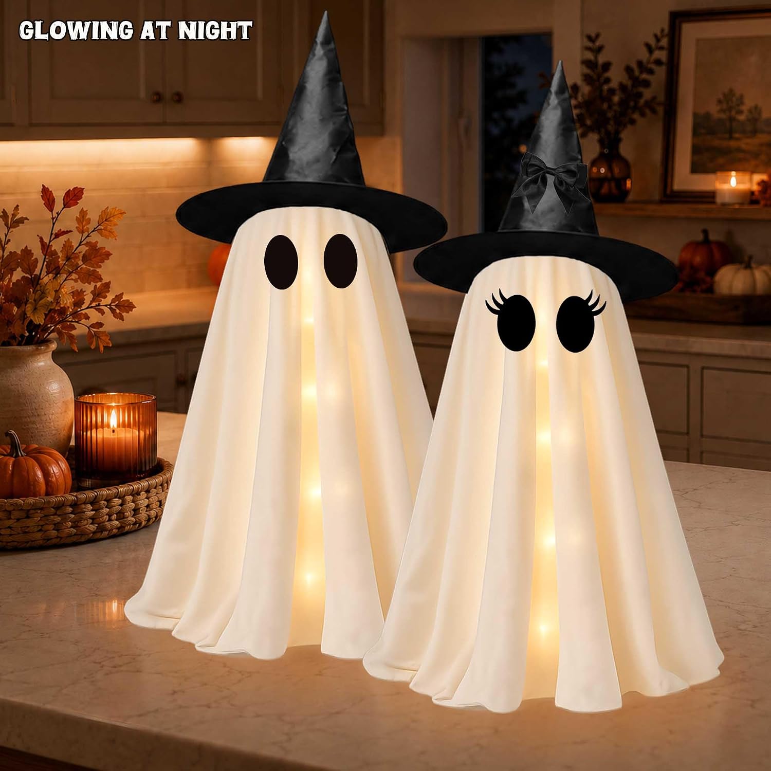 Detalle 2 de Ghost Decorations, 2-Pack