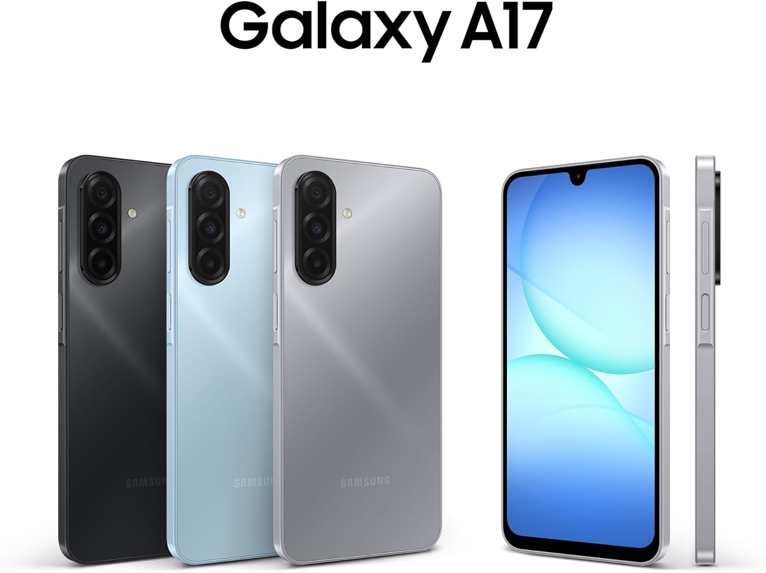 Thumbnail 1 de Samsung Galaxy A17 4G: Slim 7.5mm Frame, 50MP Camera, 128GB, 4GB RAM, 5000mAh – UK Version