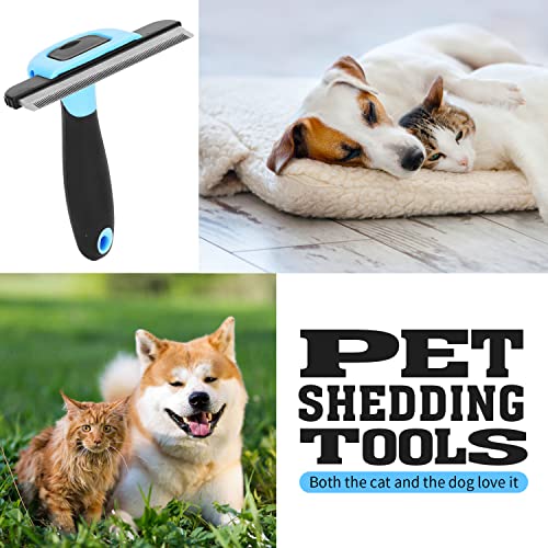 Detalle 2 de Nobleza Strumento Premium per Il deShedding del Sottopelo con Denti Flessibili in Acciaio Inossidabile