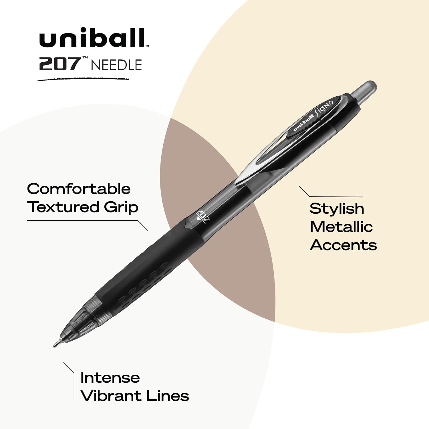 Detalle de uniball Needle Gel Pens, 0.7 mm
