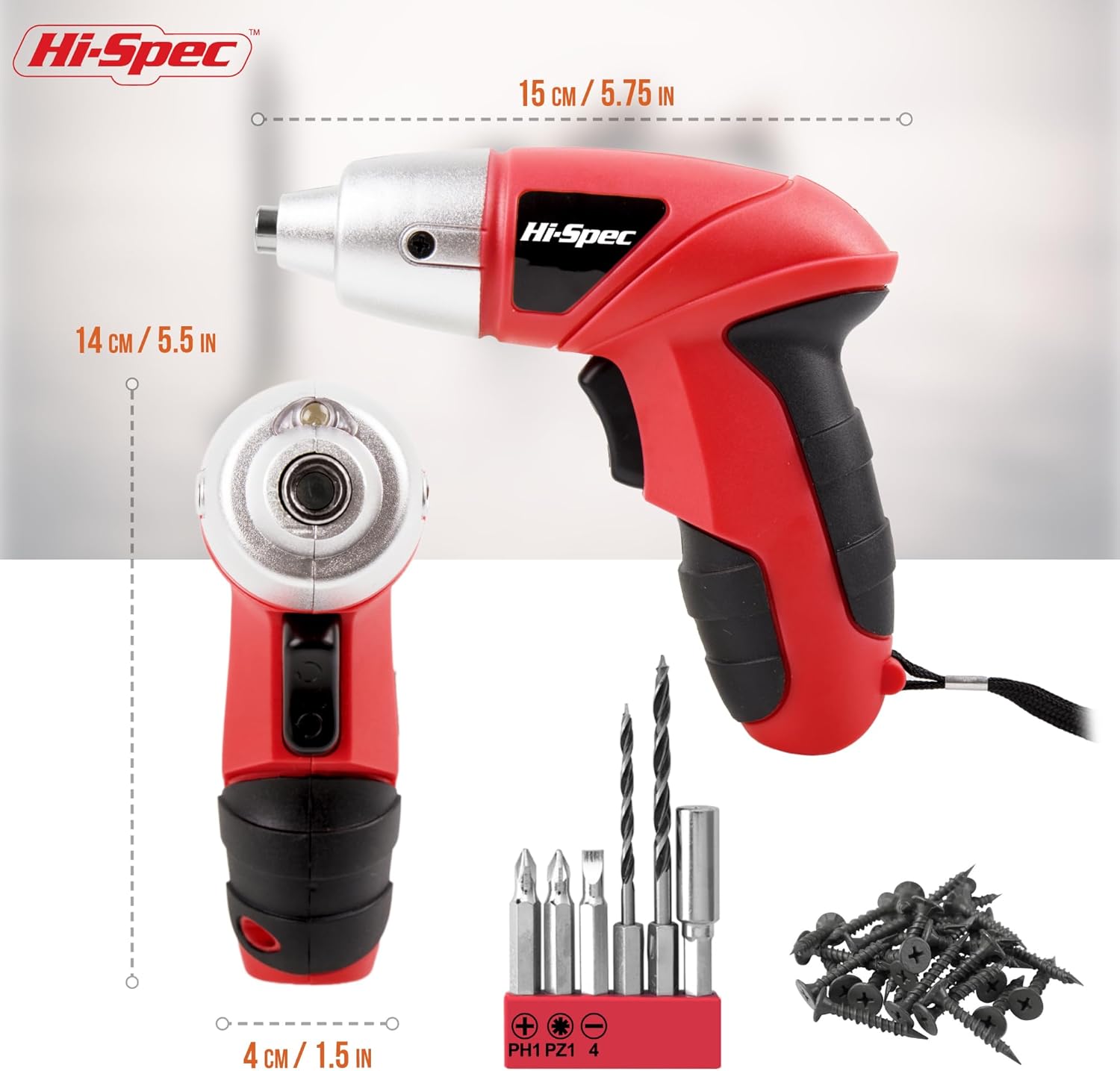 Thumbnail 3 de Hi-Spec 27pcs Destornillador Eléctrico 3,6V USB