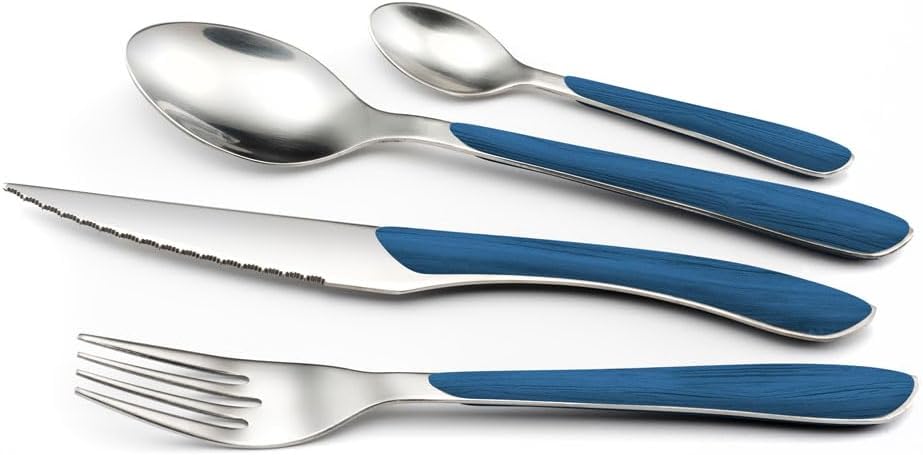 Thumbnail 4 de Amefa Brillo Natural Cubertería 24 Piezas Azul Marino 🍴