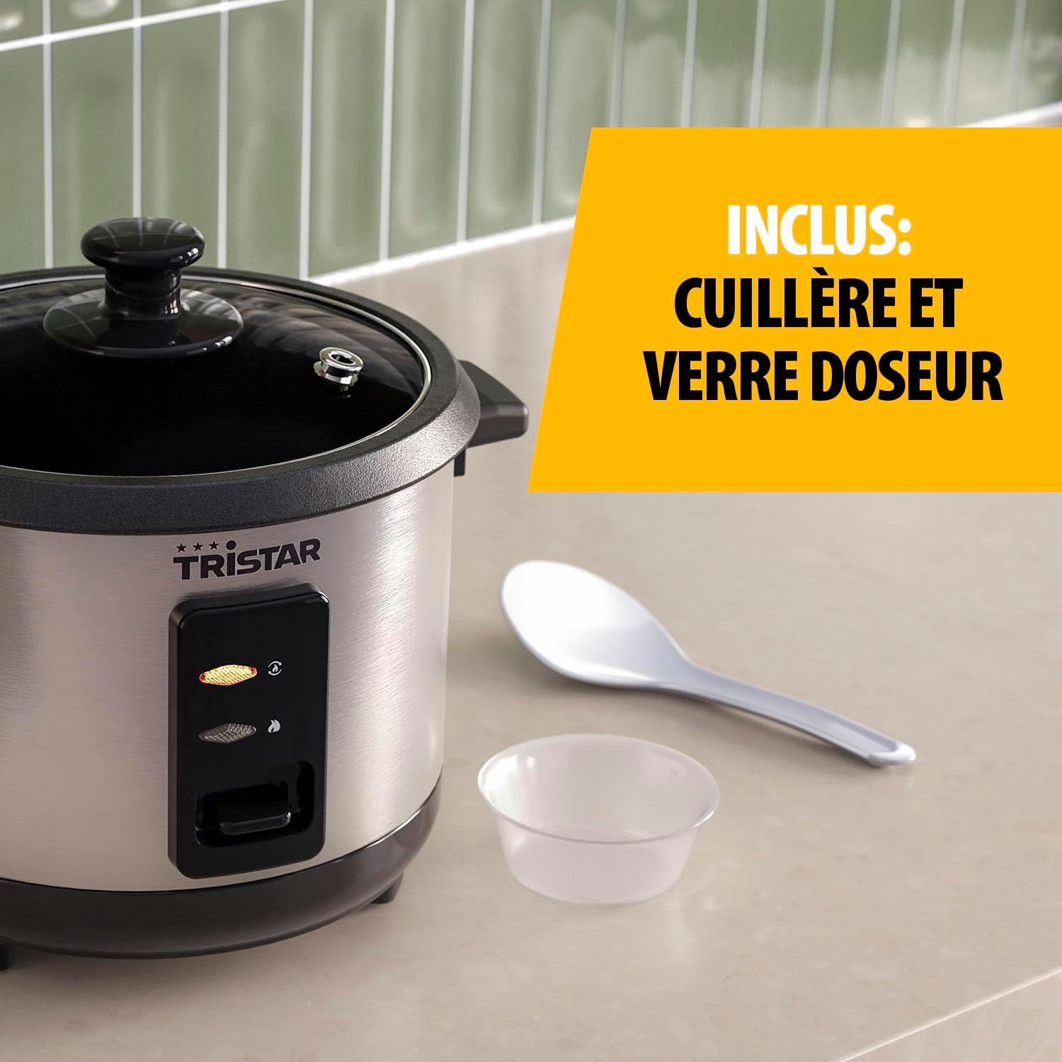 Detalle 2 de Tristar RK-6144 Cuiseur à riz 1 L 400 W