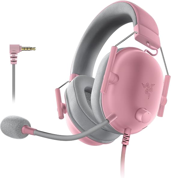 Detalle de Razer BlackShark V2 X - Auriculares Gaming Rosa
