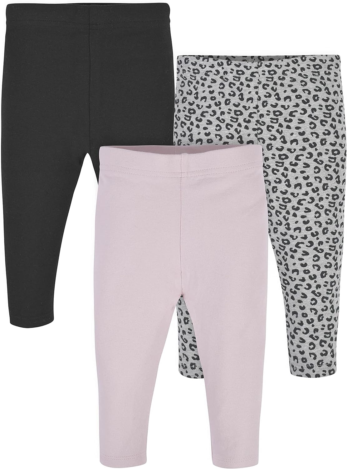 Thumbnail 6 de Gerber Toddler 3-Pack Premium Leggings – Lot de 3 leggings en coton/élasthanne pour Bébé fille