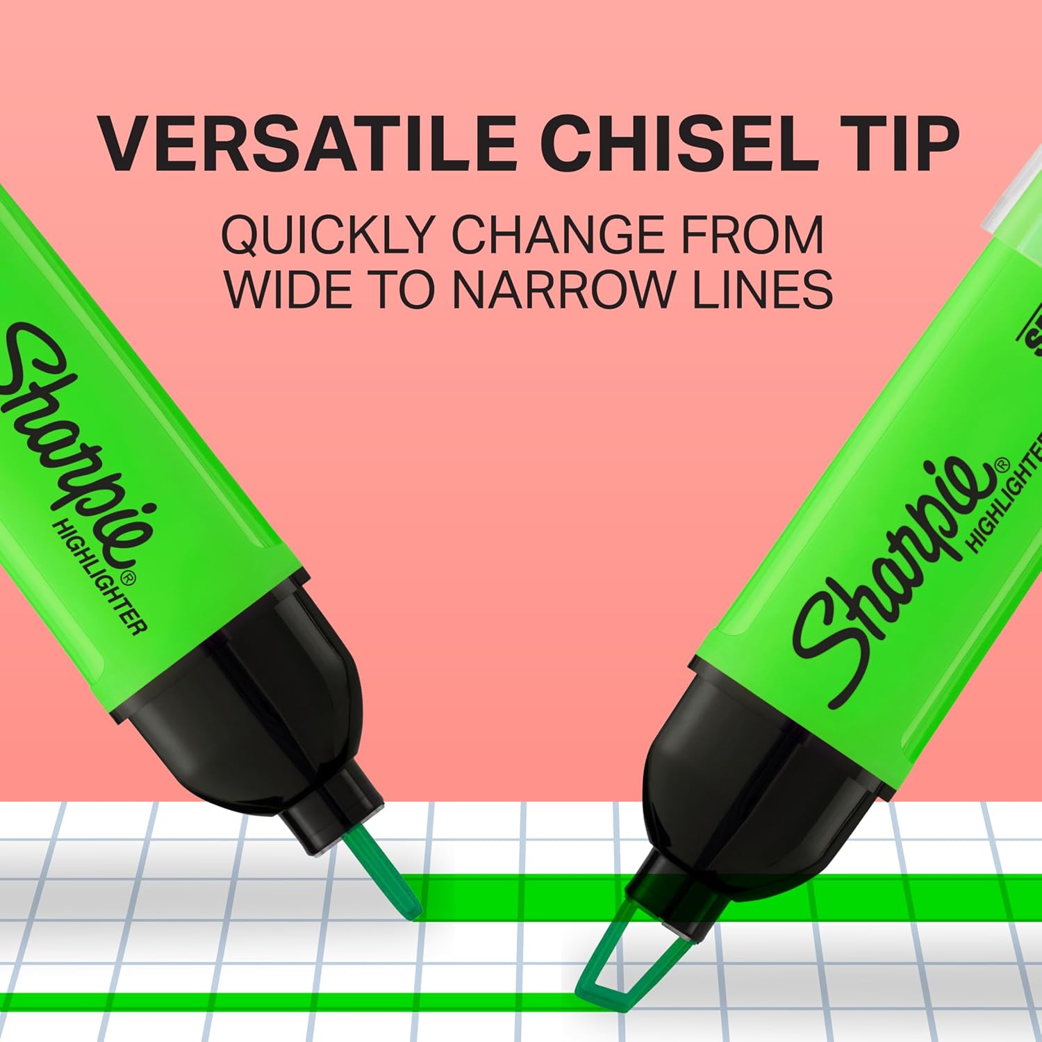 Detalle de Sharpie Clear View highlighters 8 pack