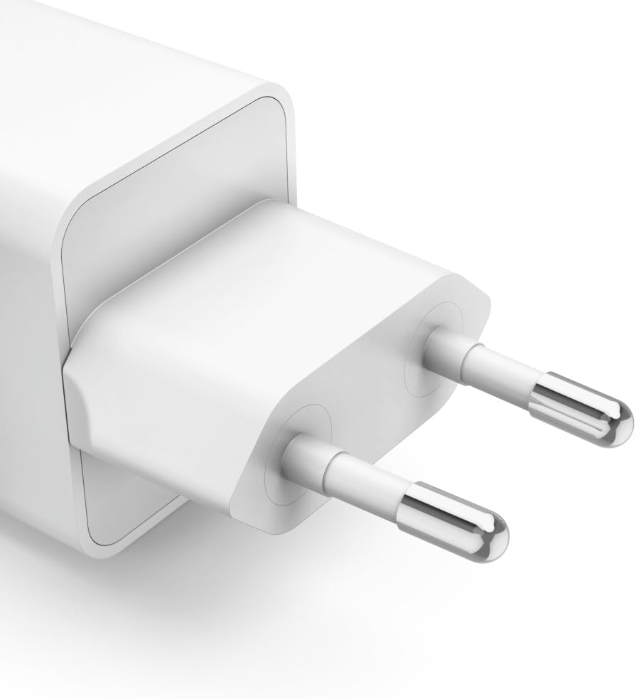 Thumbnail 3 de Hama chargeur rapide USB 40 W (2×USB‑C) super mini avec PD et Qualcomm QC 3.0, prise secteur blanc