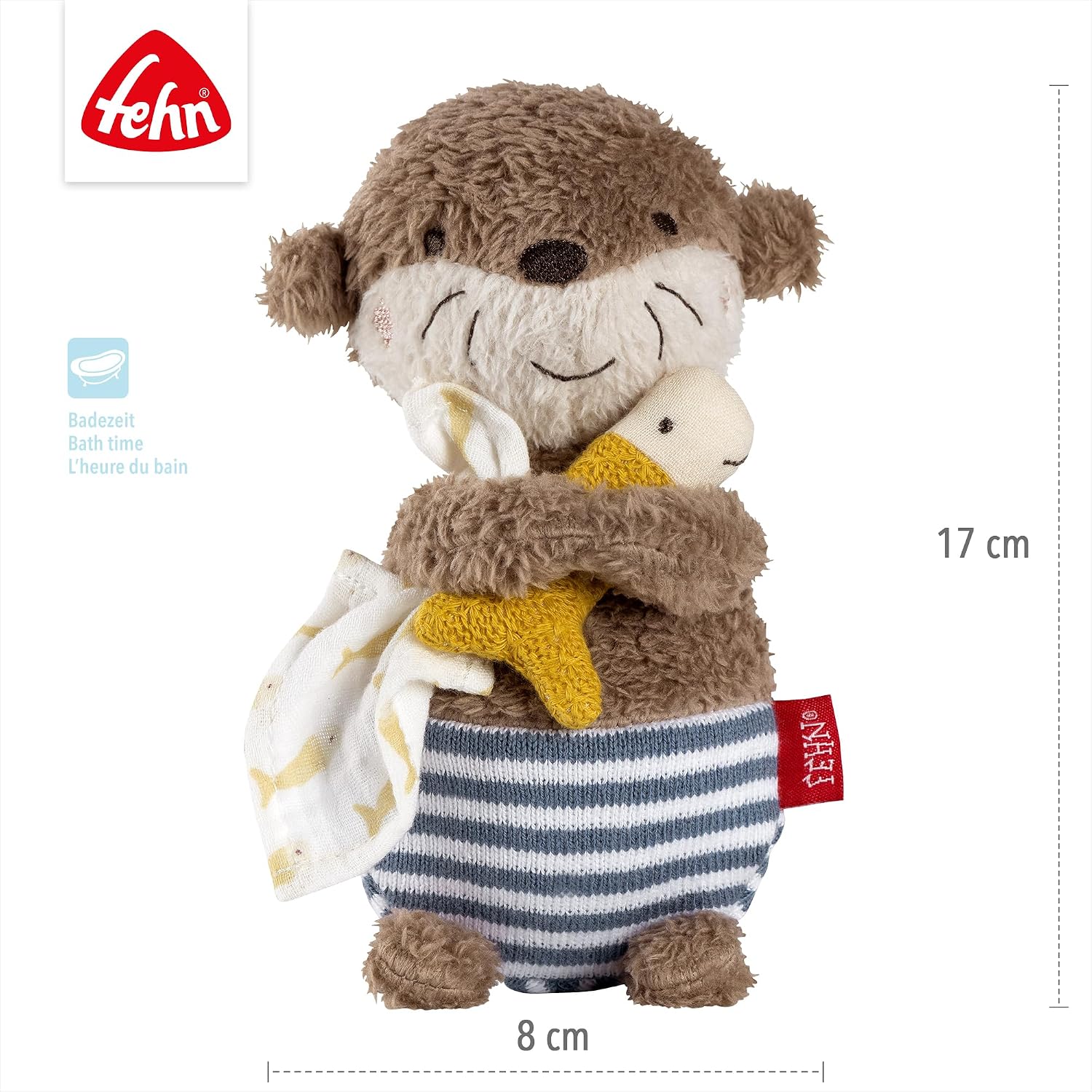 Detalle 2 de Fehn Badetier Otter 17 cm