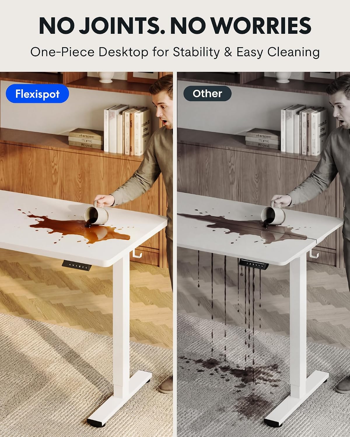 Detalle 2 de FLEXISPOT Standing Desk 48" x 24