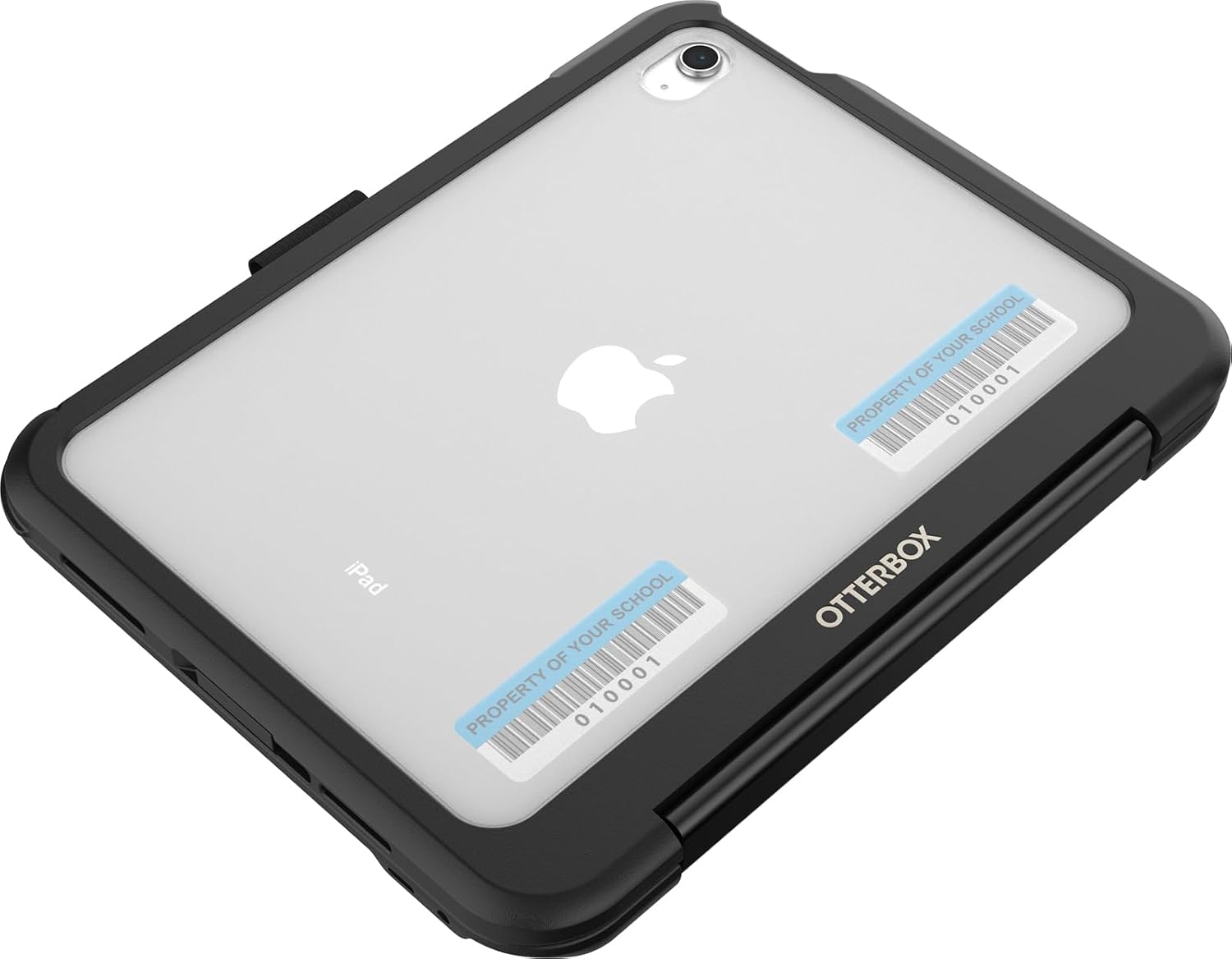 Detalle de OtterBox Achiever Series Keyboard 360 per iPad 10.ª gen / 11.ª gen (A16) — custodia protettiva con tastiera nordici e supporto duale