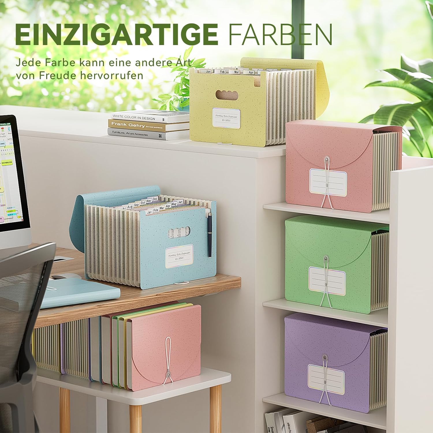 Thumbnail 4 de EcoStash Dokumentenmappe A4 12 Fächer