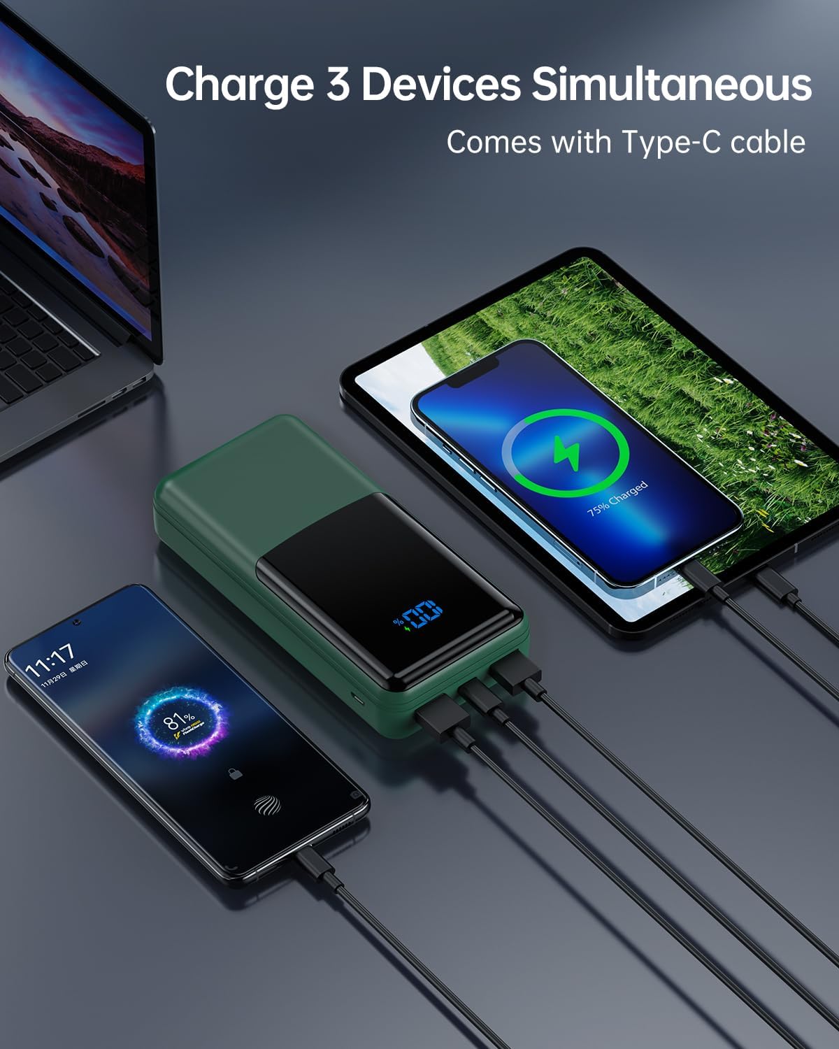 Thumbnail 3 de Coblob Power Bank 27000mAh portable charger