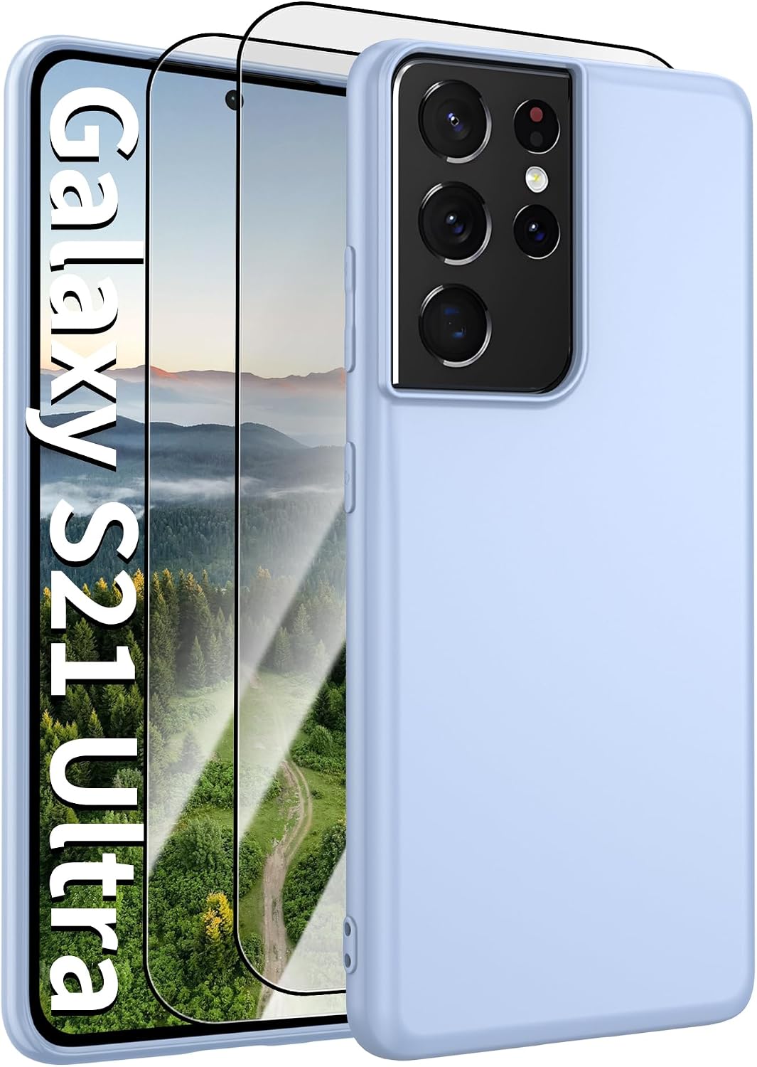 Detalle de Samsung Galaxy S21 Ultra case, liquid silicone