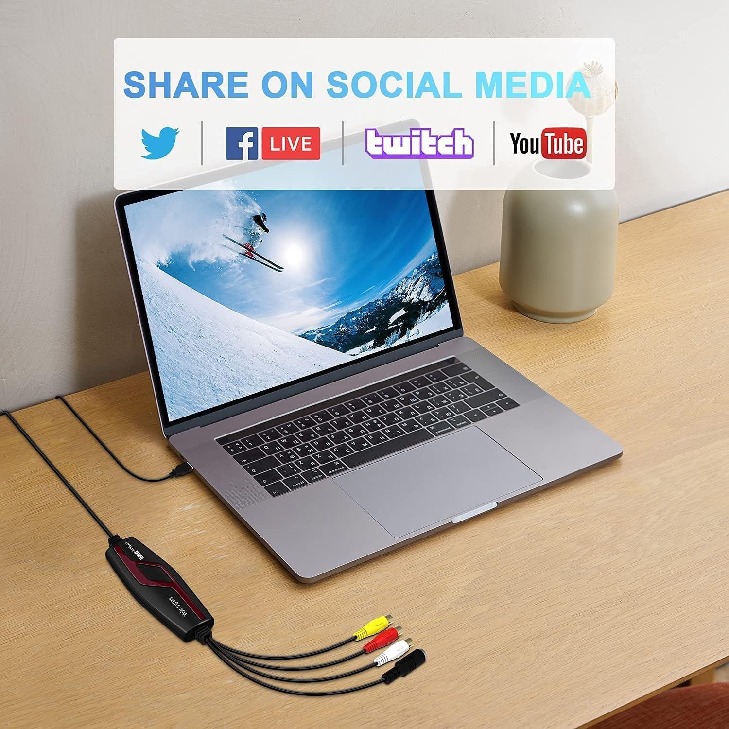 Detalle 2 de USB 2.0 Video Capture Card 720P für VHS